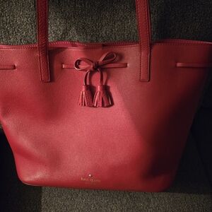 Kate Spade Cherry Red Tote Bag